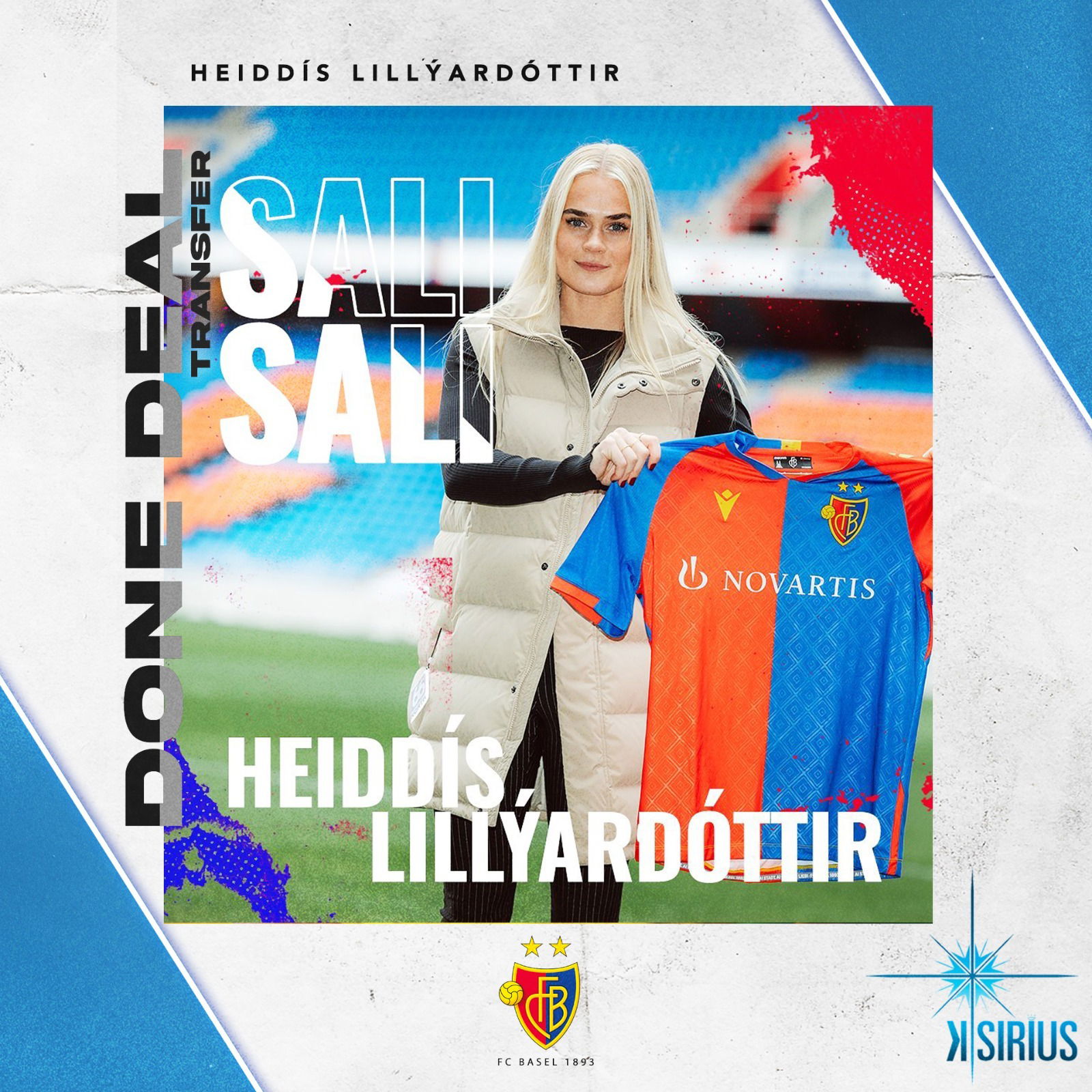 Transfer: Heiðdís Lillýardóttir (FC Basel 1893)