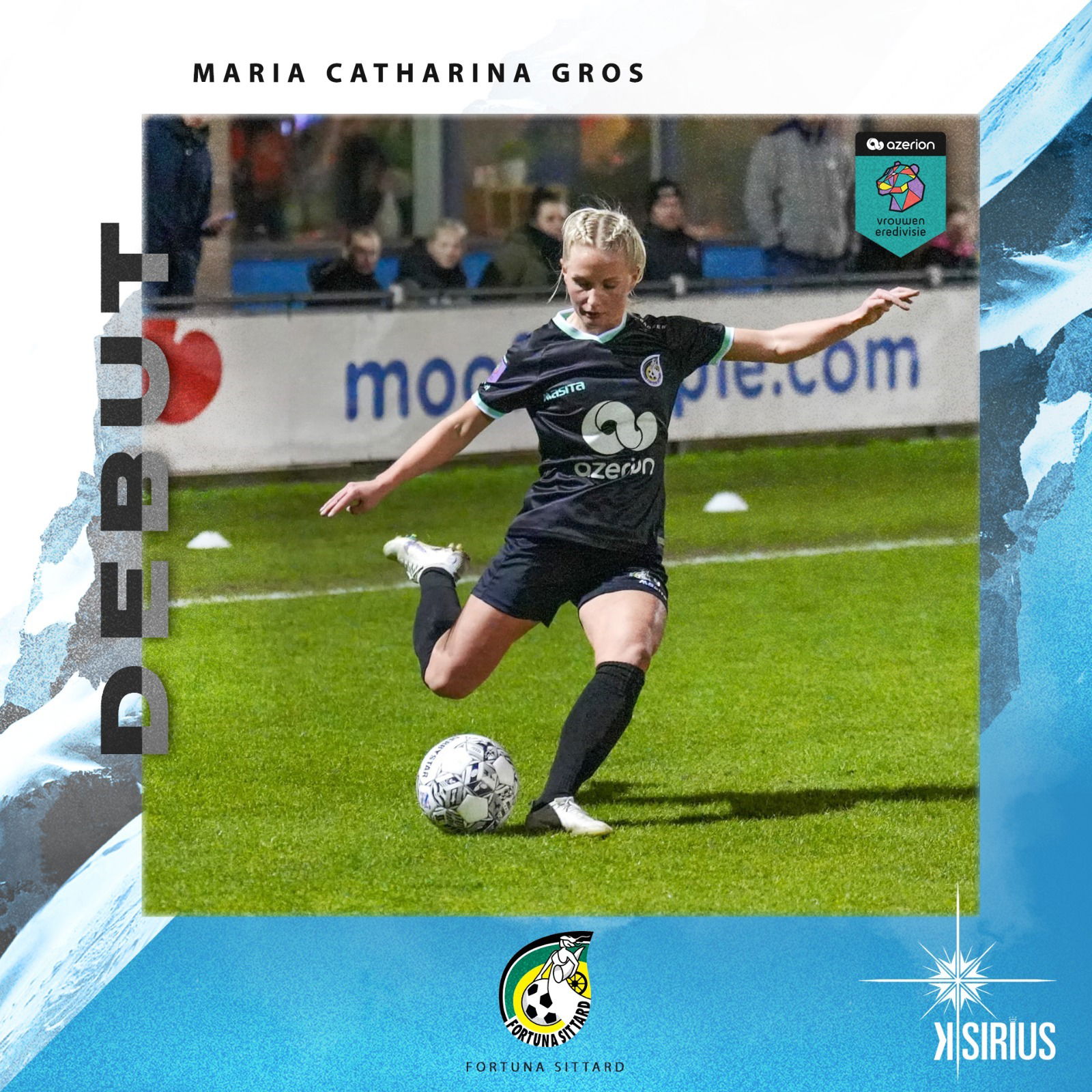 Debut: Maria Gros (Fortuna Sittard)