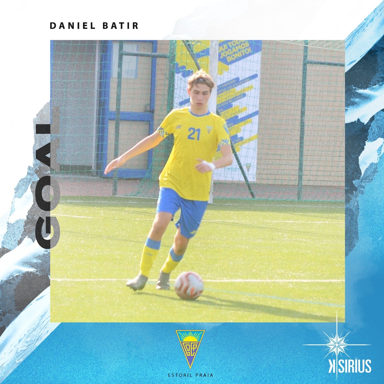 Goal: Daniel Batir (GD Estoril Praia)