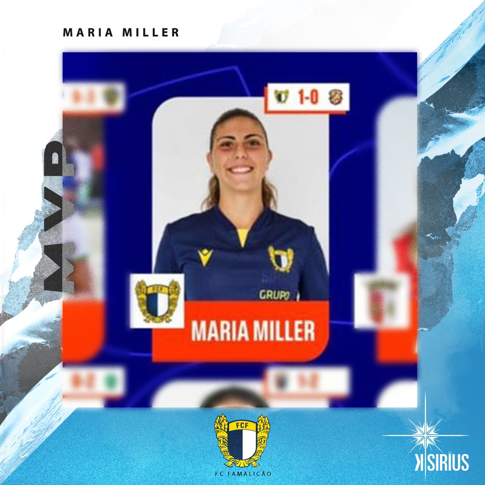 MVP: Maria Miller (FC Famalicão)