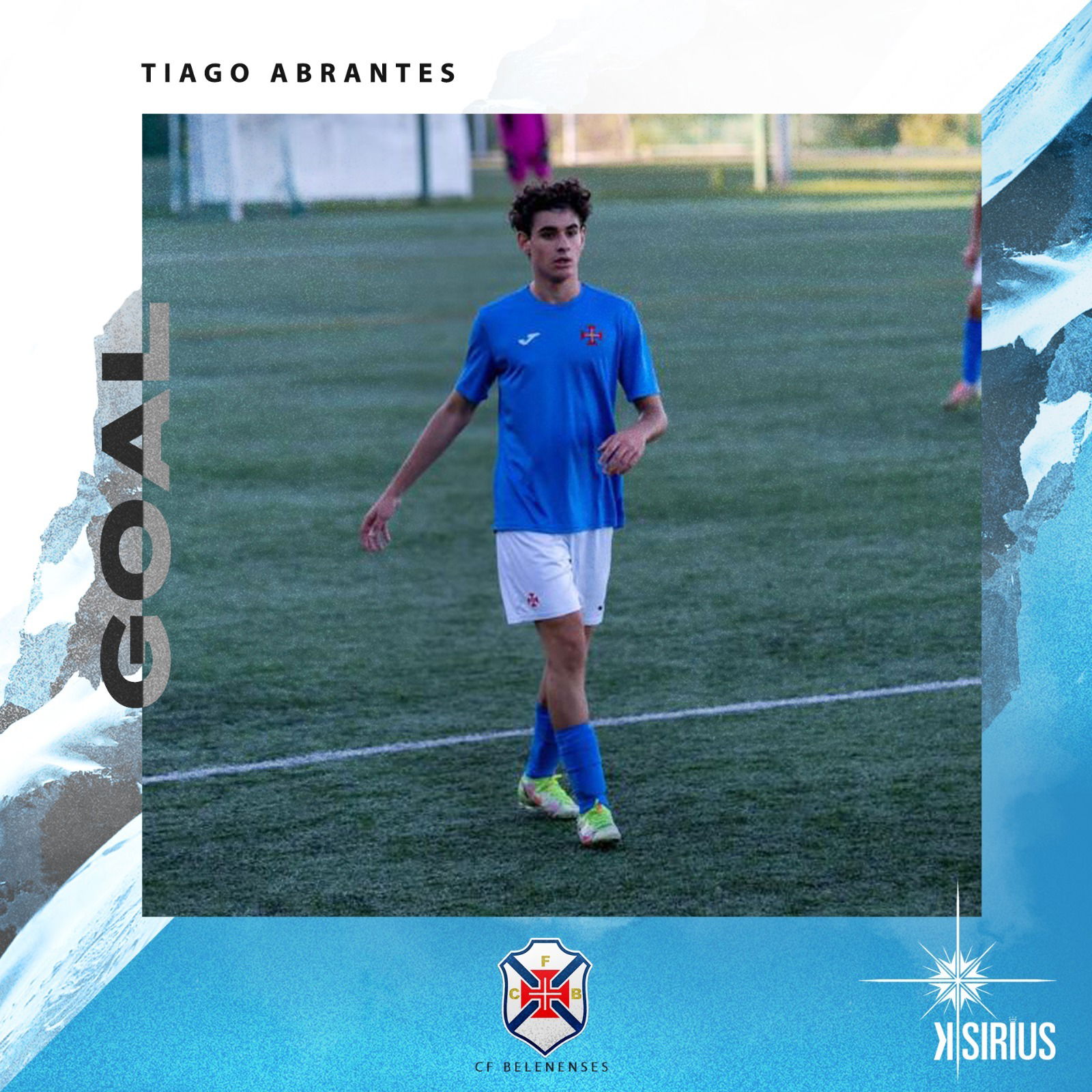 Goal: Tiago Abrantes (CF "Os Belenenses")