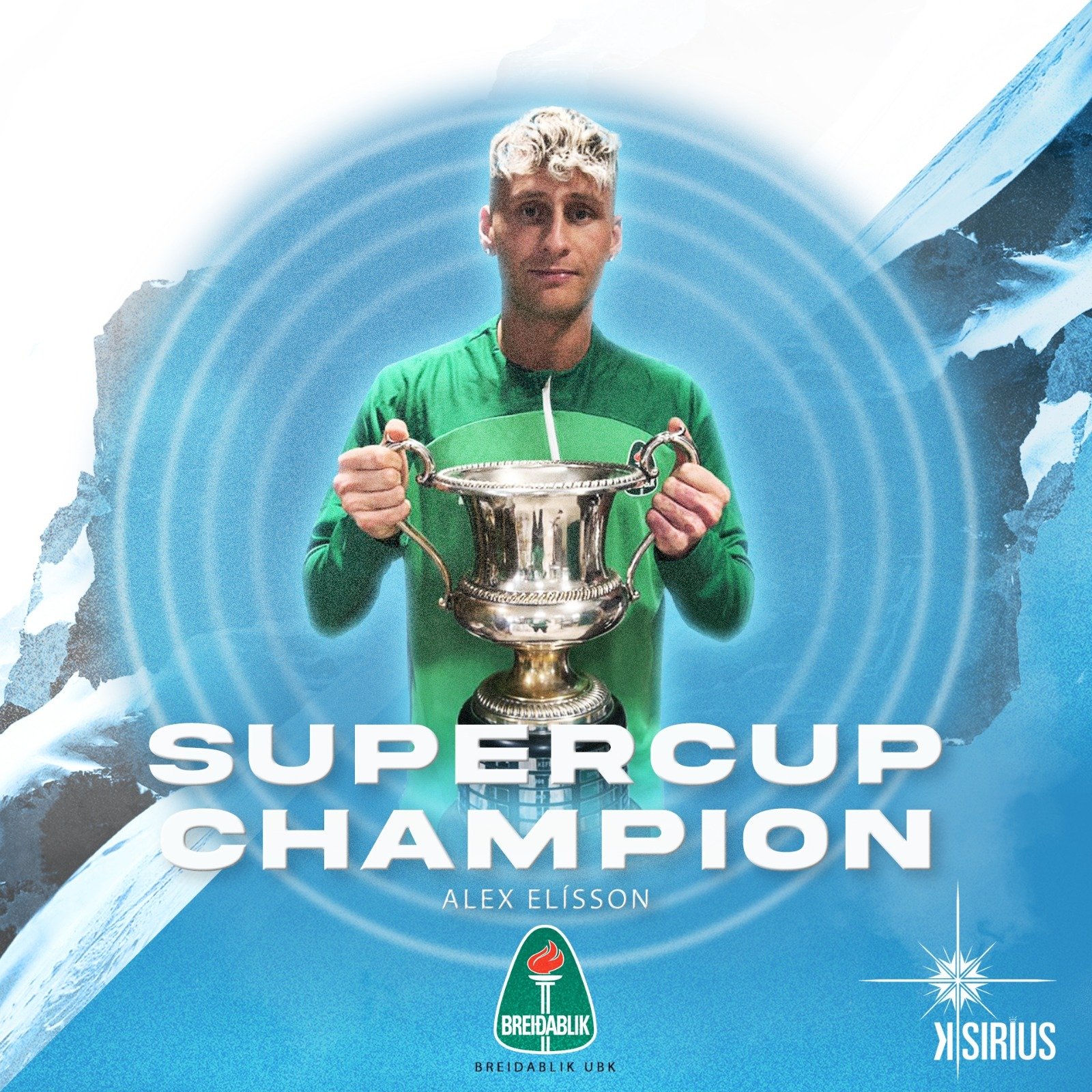 Supercup Champion: Alex Elísson (Breidablik UBK)