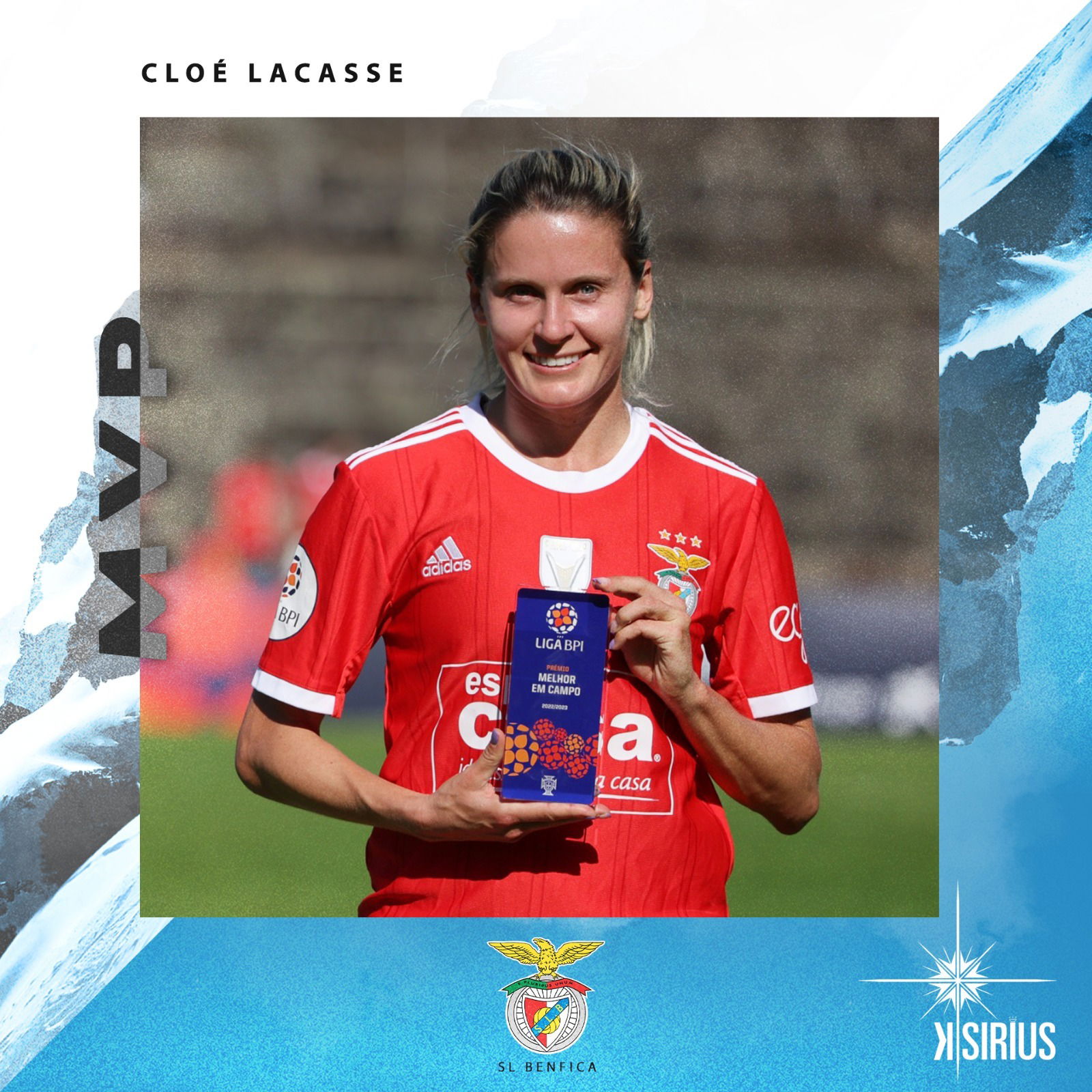 MVP: Cloé Lacasse (SL Benfica)