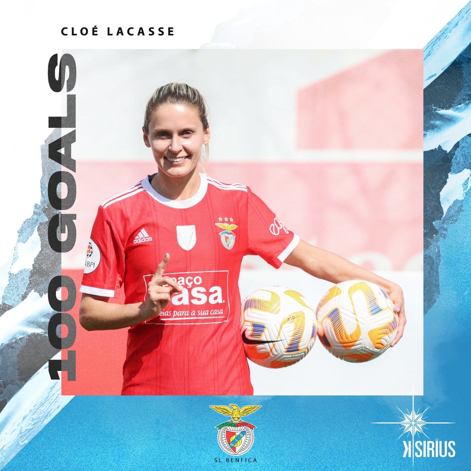 100 Goals: Cloé Lacasse (SL Benfica)