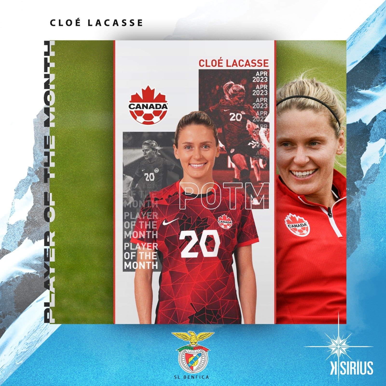 Player of the Month: Cloé Lacasse (SL Benfica)