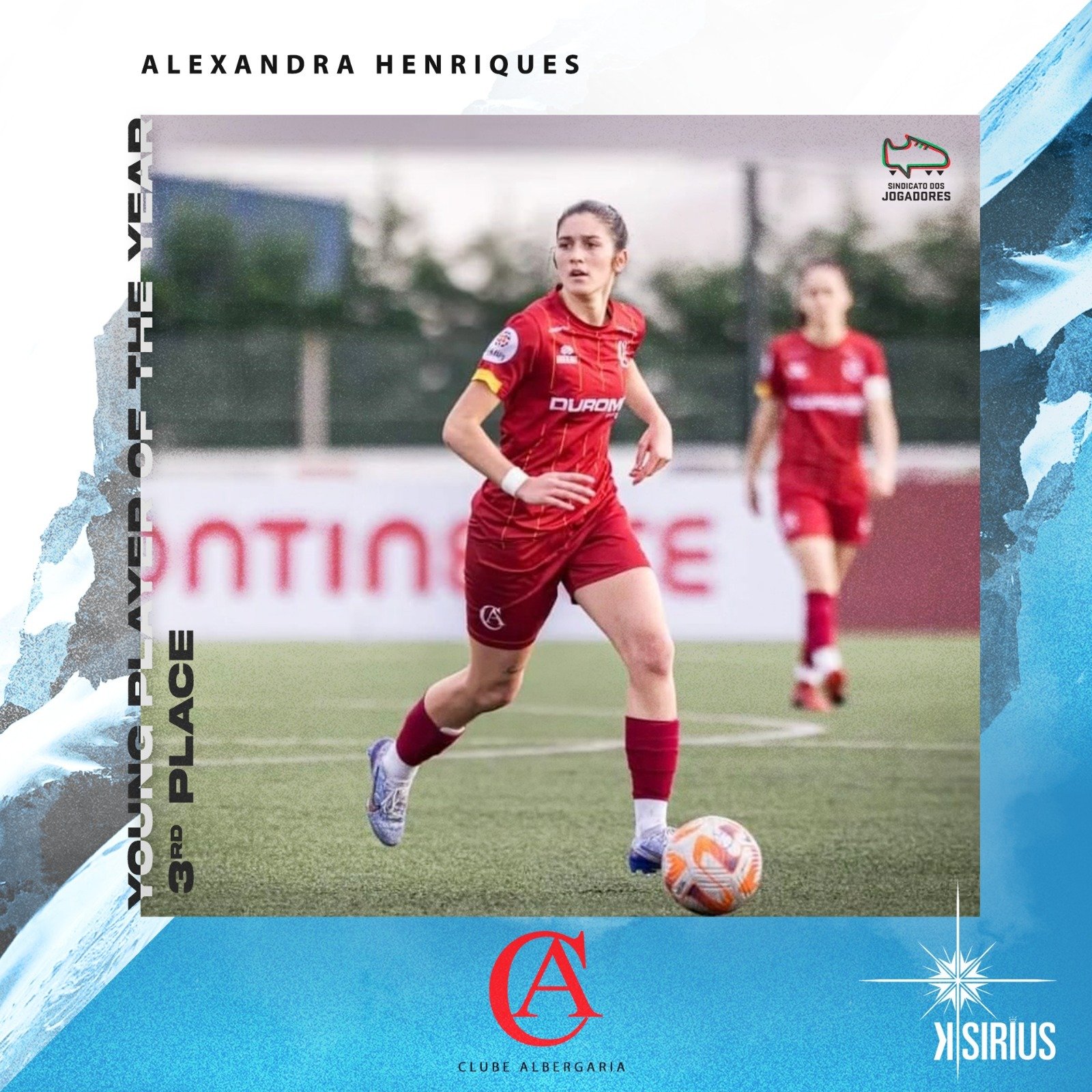 Younger Player of the Year: Alexandra Henriques (Clube de Albergaria)