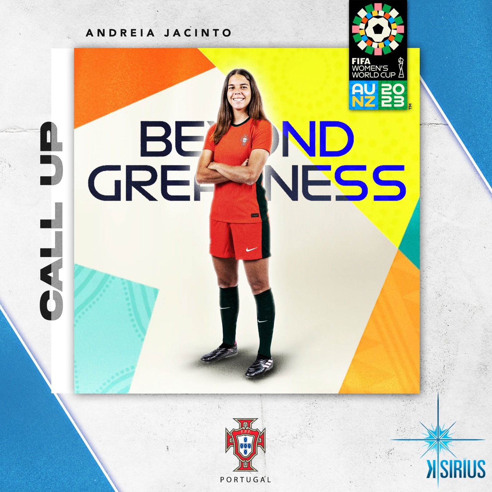 Call Up: Andreia Jacinto (Real Sociedad de Fútbol)