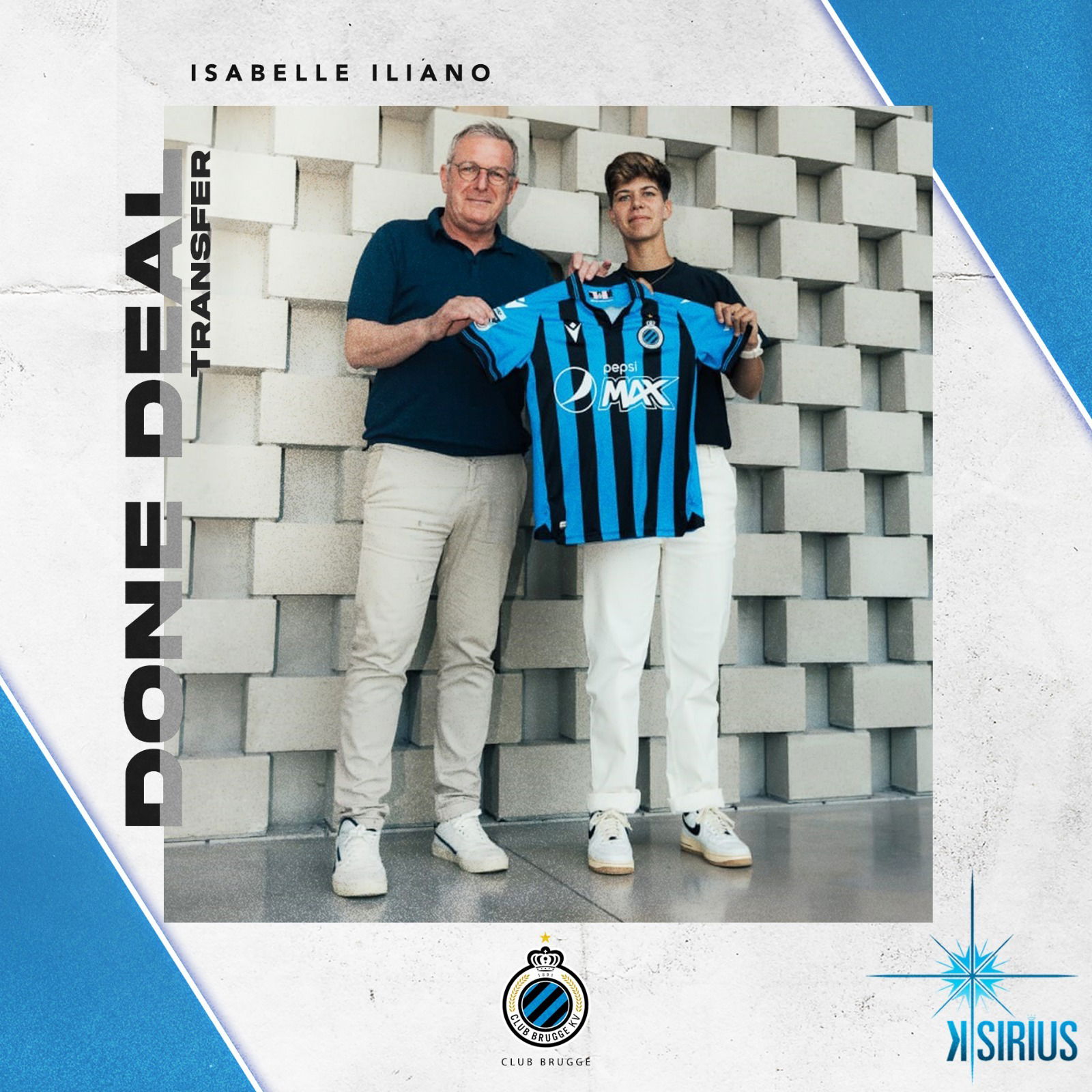 Transfer: Isabelle Iliano (Club Brugge)
