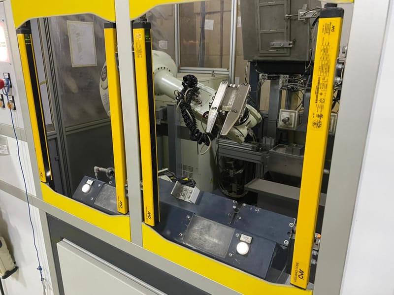 Maintenance Performed for KAWASAKI RS020N Robot in Handling Application ...