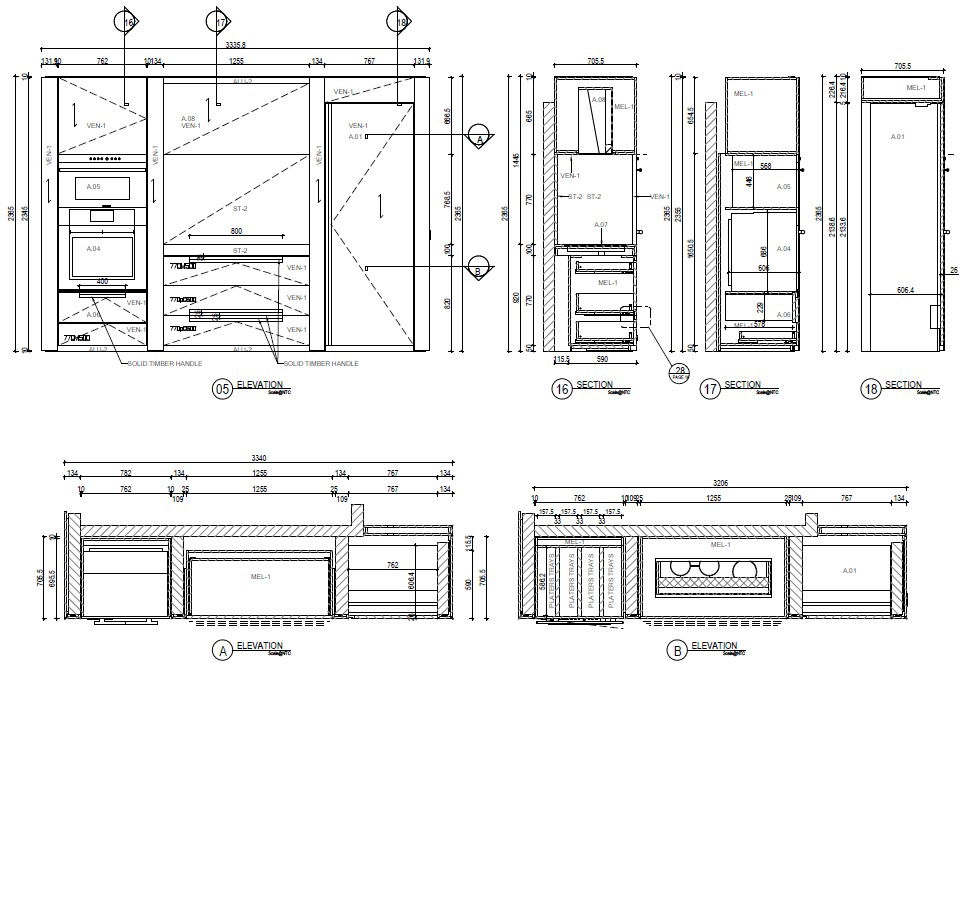 Kitchen Elevation PM DRAFTING AND DESINGS   2000 6034d2ddc9c53 