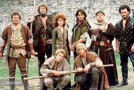 THE FIRST CAST OF 'ROBIN OF SHERWOOD'