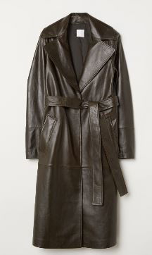 MANTEAU CUIR