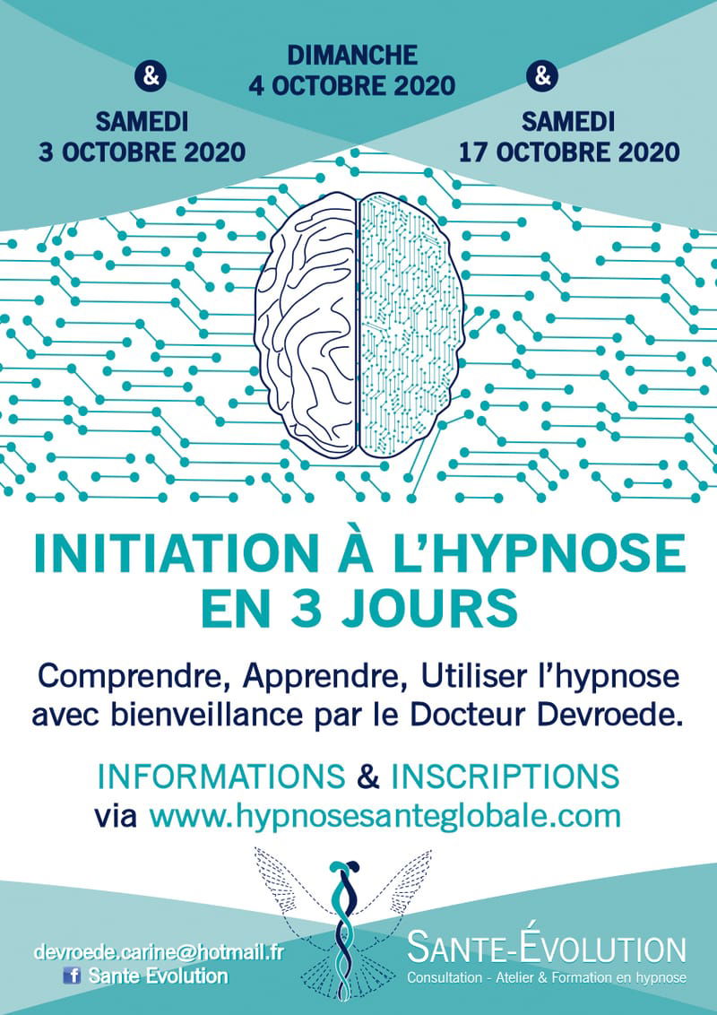 initiation à l'hypnose en 3 jours