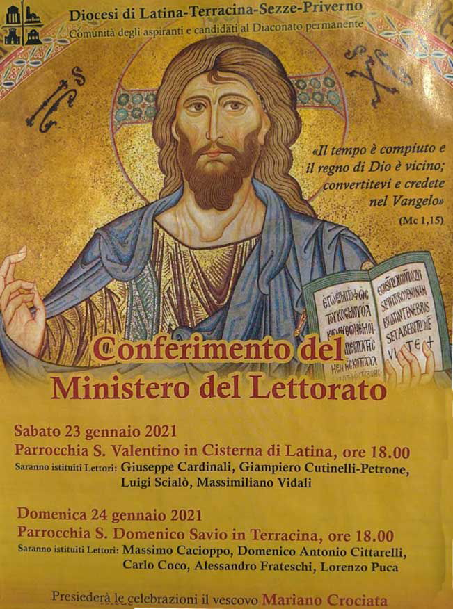 DIOCESI DI LATINA - TERRACINA - SEZZE - PRIVERNO