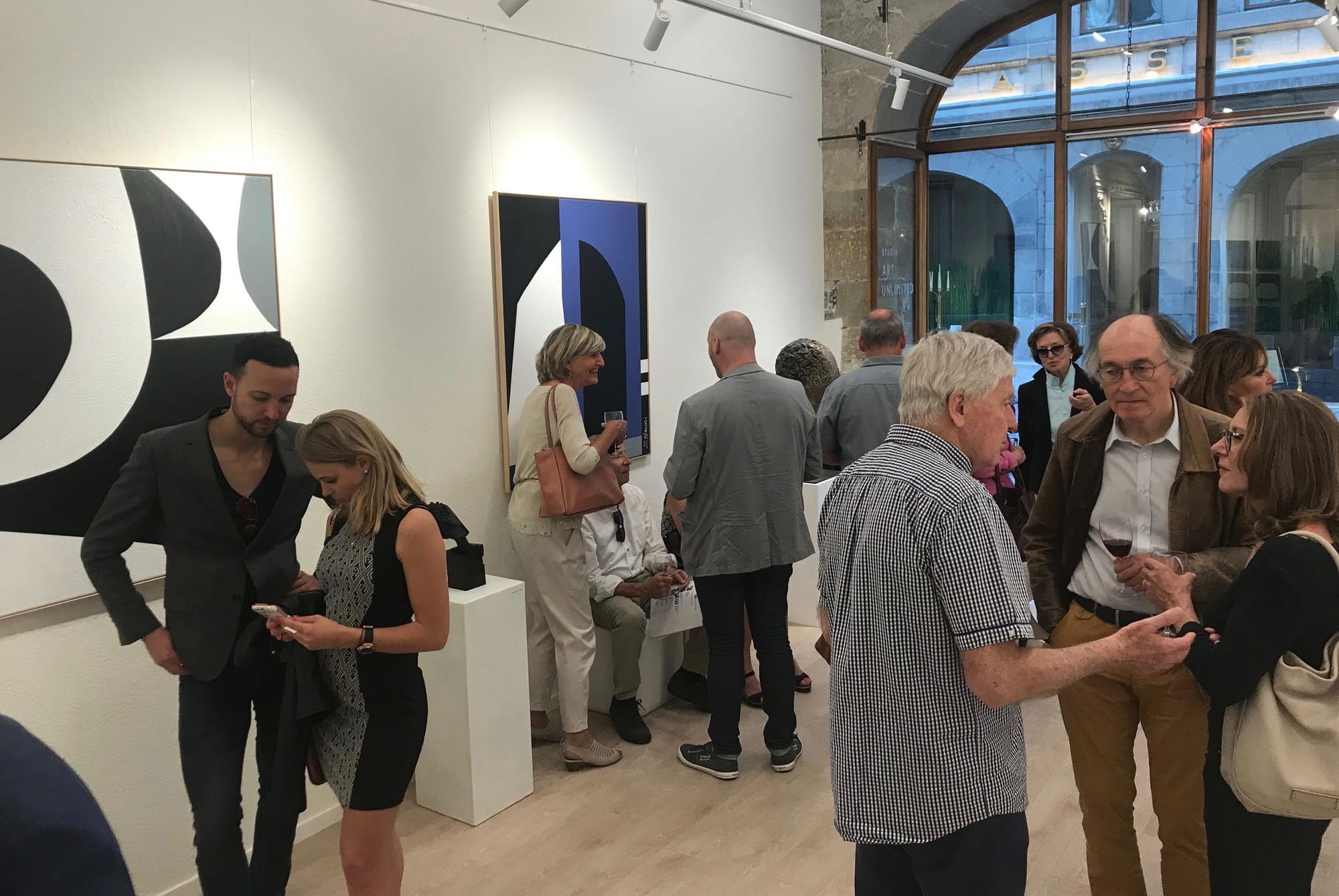 Vernissage "Celebration" Sylvie Hamou et Louisa Rampon