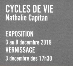 CYCLES DE VIE par Nathalie Capitan