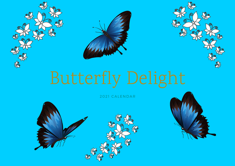 Blue Butterfly Delight