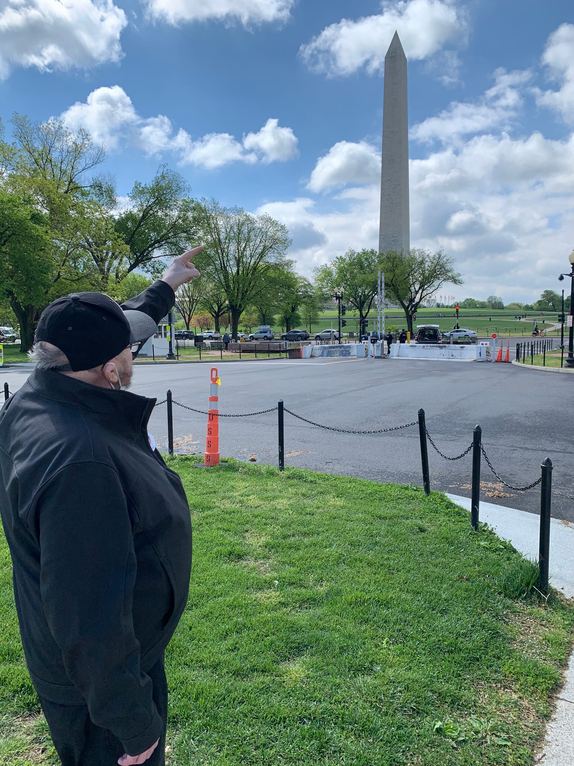 At the Washington Monument