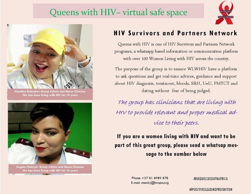 Safe Space for Women and Girls with HIV