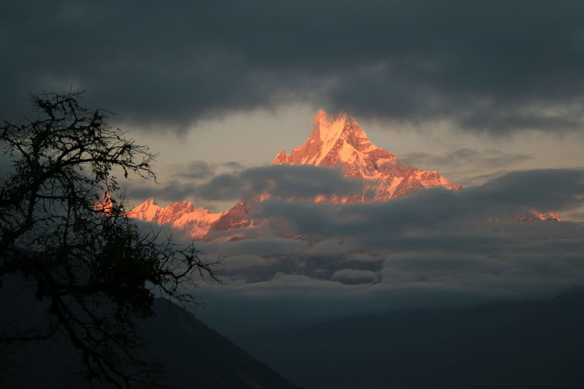 MACHAPUCHARE. THE FISH TAIL. THE HOLY MOUNTAIN.