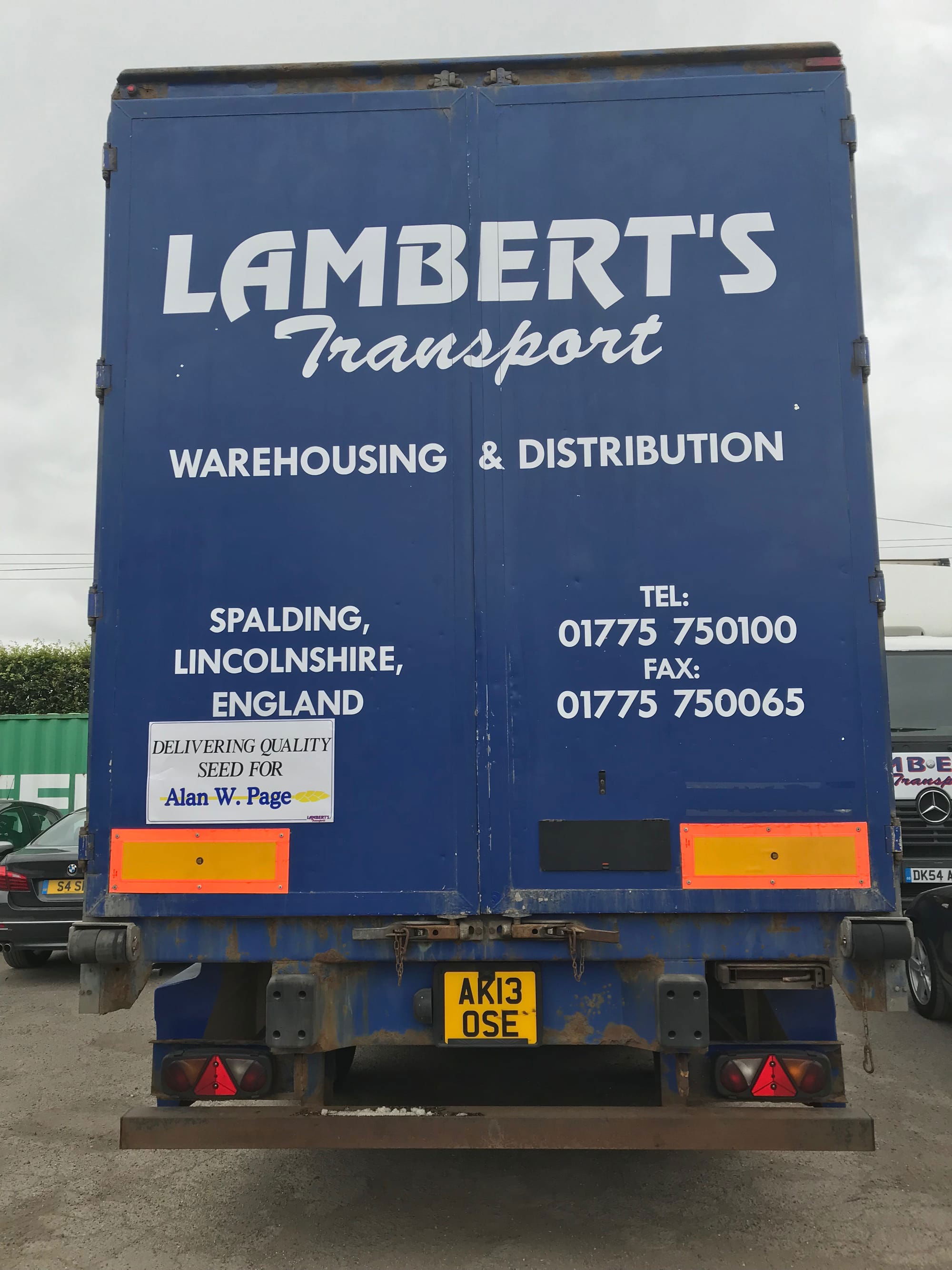 Lamberts taking out another full load