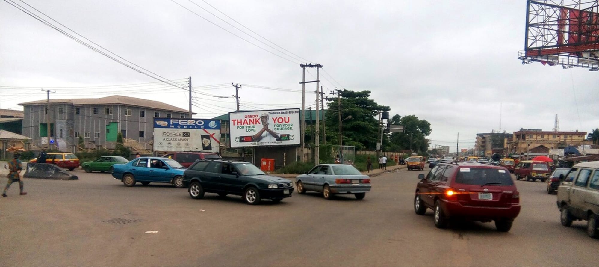 Along Mission Road By Dawson Junction FTF New Benin Market Benin City