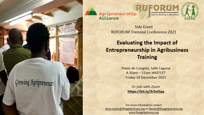 Evaluating the impact of the Entrepreneurship in Agribusiness course