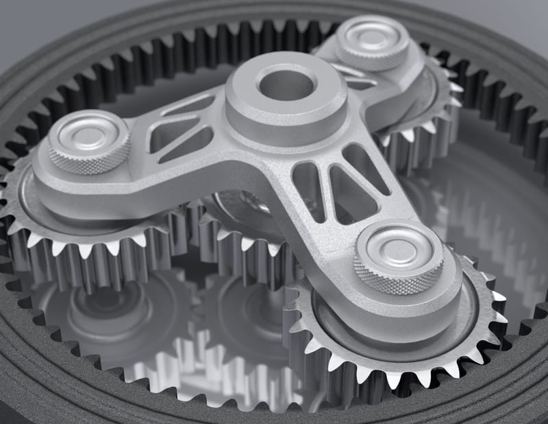 Planetary Gears (Animated) - Engineering Portfolio - Alex Schmidt