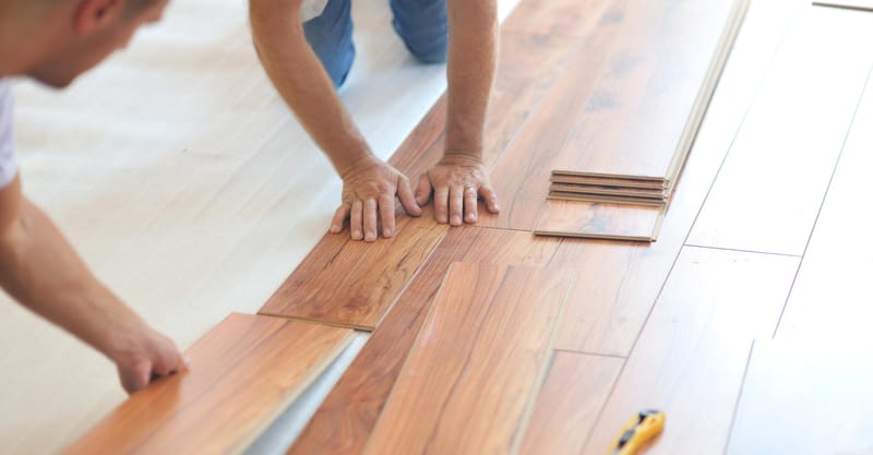Pose de revêtements de sols et de murs