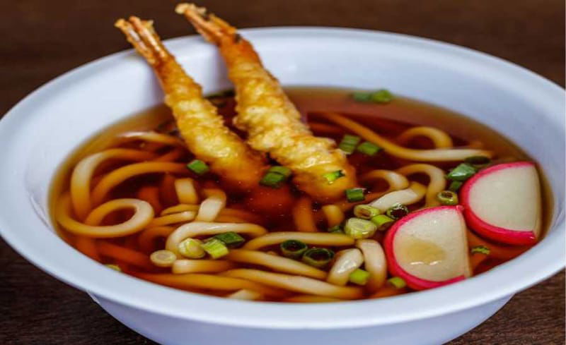 SHRIMP TEMPURA UDON SOUP