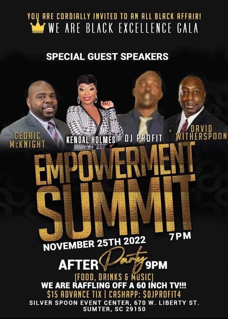 Empowerment Summit all black affair and after party