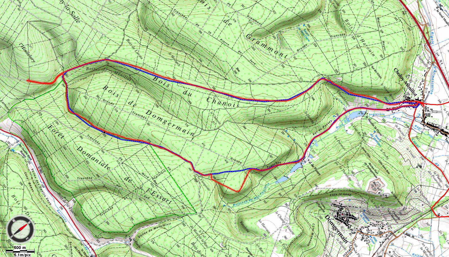 JEANNE D'ARC 2 - 16,41 km