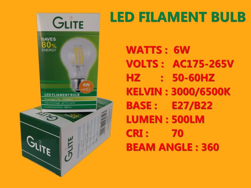 Filament Bulb - Glite Lighting Technologies(sa) (pty) Ltd