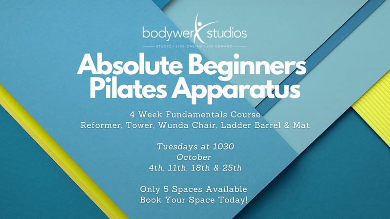 Absolute Beginners Pilates Apparatus