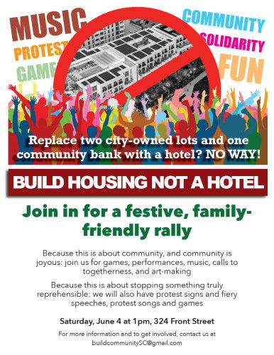 BUILD HOUSING NOT HOTEL