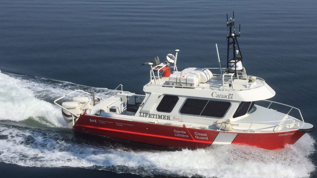 A successful partnership between the Canadian Coast Guard and ASV Global