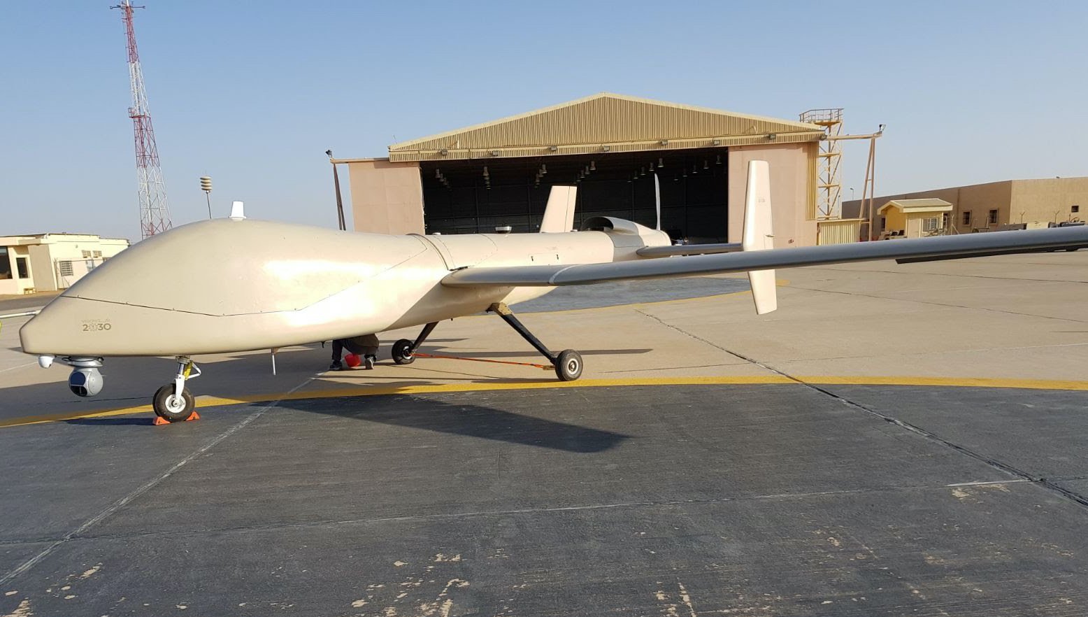 خبر حصري - مدينة الملك عبد العزيز للعلوم والتكنولوجيا تطور طائرة Saker بالتعاون مع UAVOS
