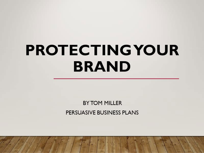 Protecting Your Brand