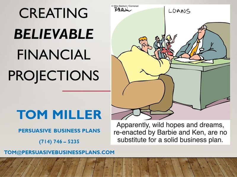 Creating Believable Financial Projections