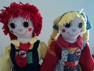1990's Patches & Pockets Rag Dolls