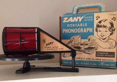 1953 Zany Windup Phonograph