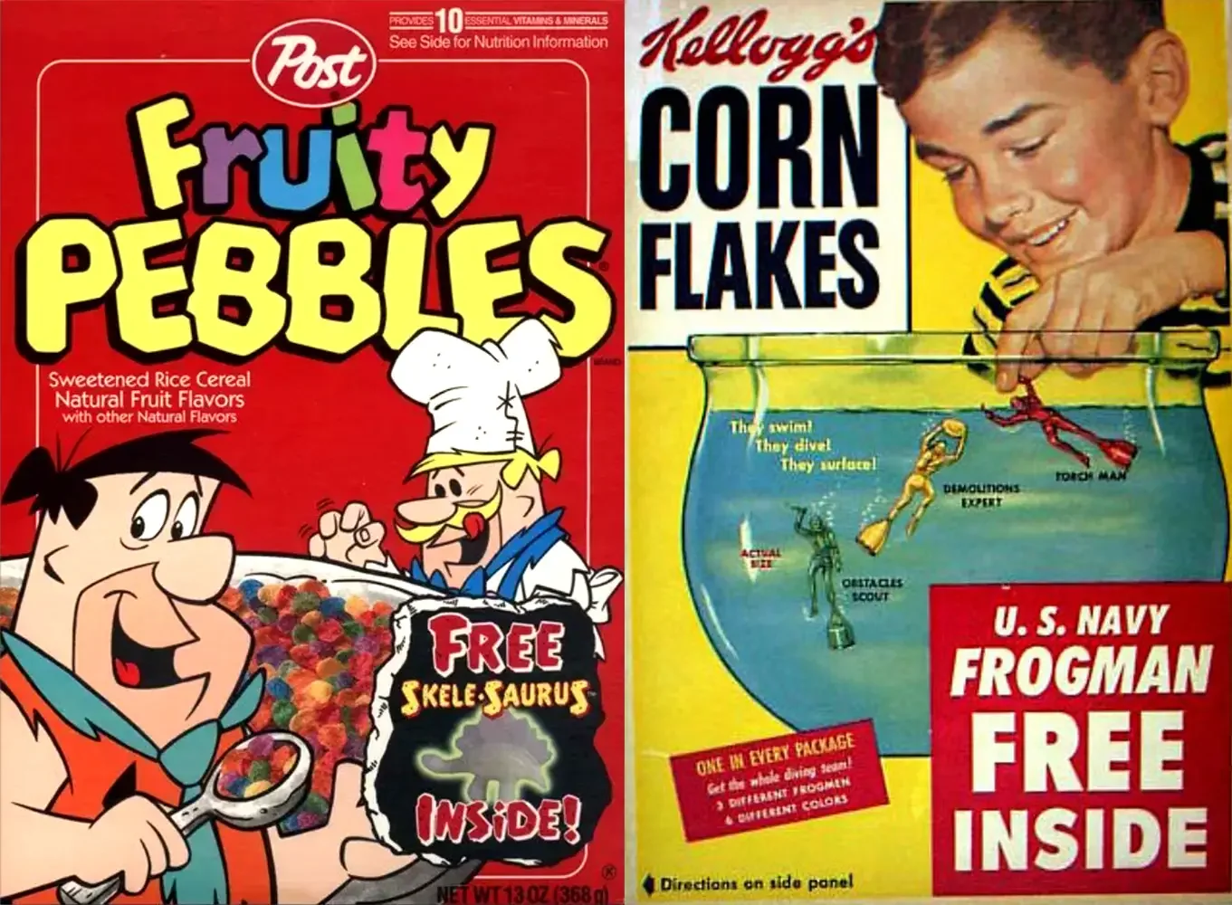 What's In The Box? Cereal Mascots & Premium Toys