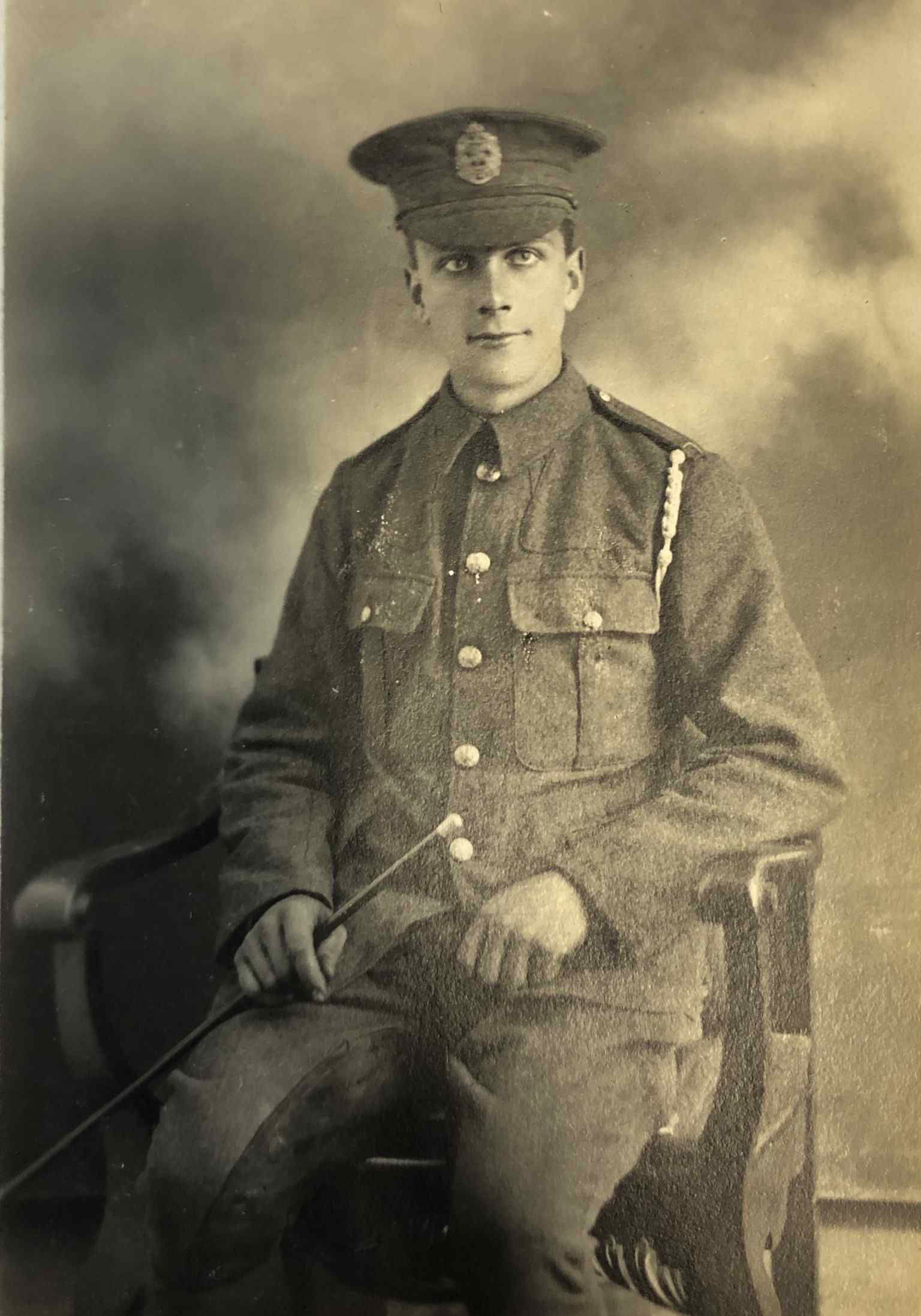 Unknown Private of 2nd King Edward's Horse in Service Dress.