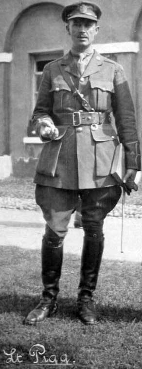 PIGGOTT, Arthur Vincent. Lieutenant awarded Military Cross. 2KEH attached to KEH. Taken in Kilkenny 1917.