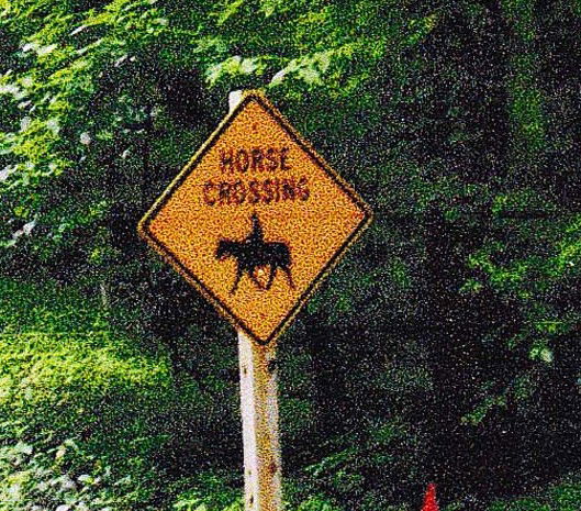 RIVER TO RIVER ROAD CROSSING SIGNS