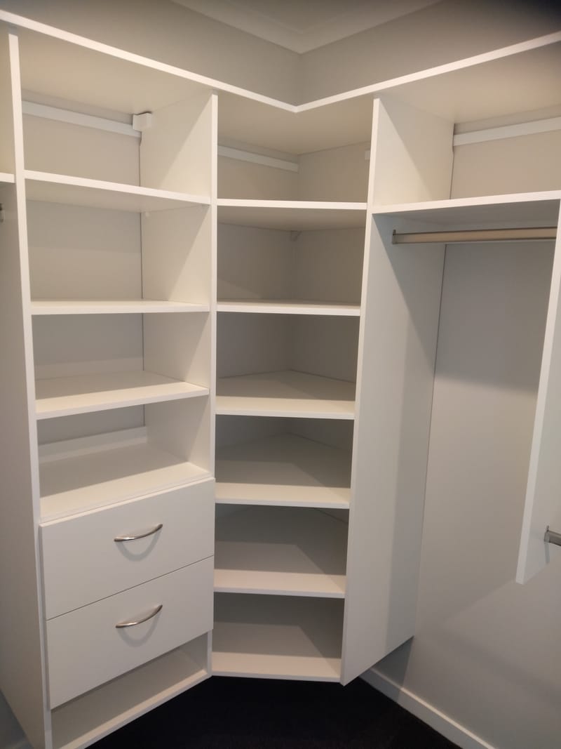 Corner Shelving (2) Wardrobe Specialist