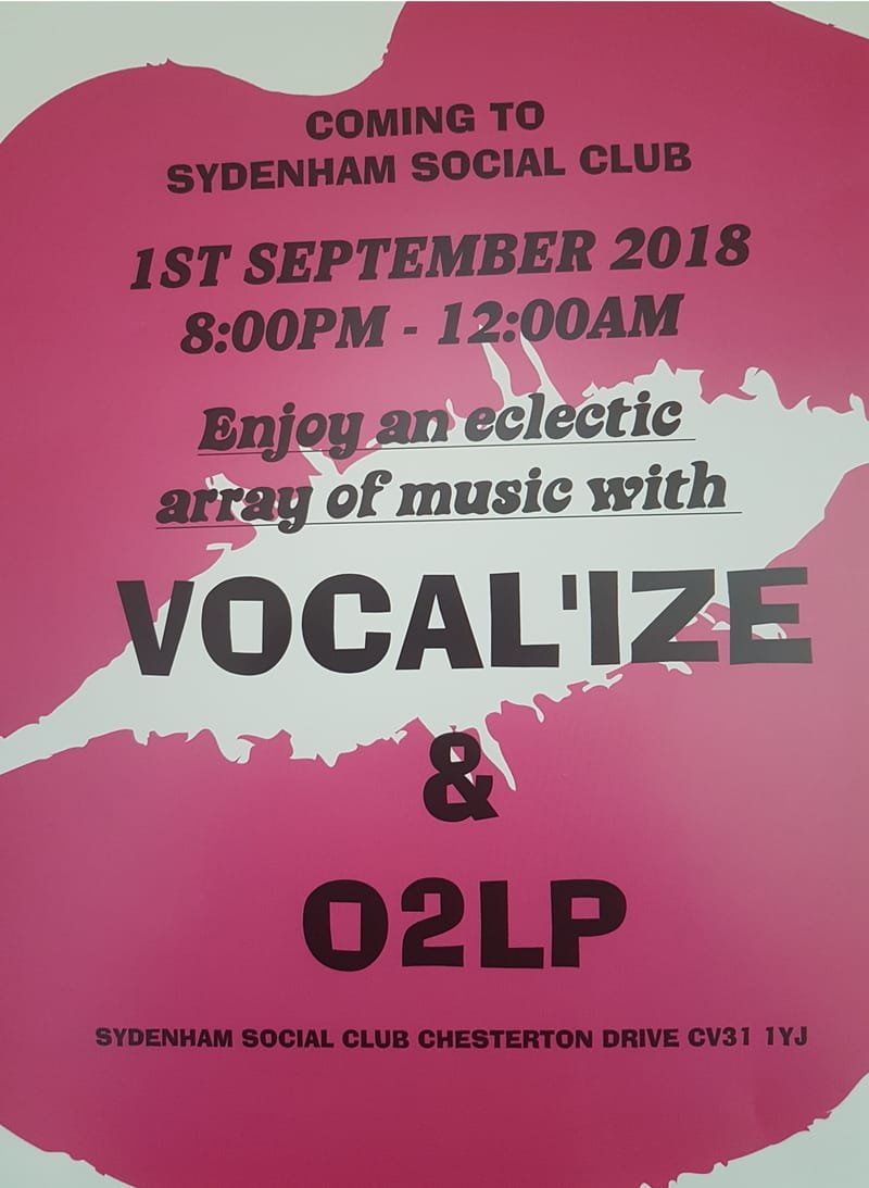 Vocal'ize & O2LP