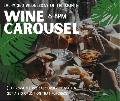 Carousel Wine Tasting