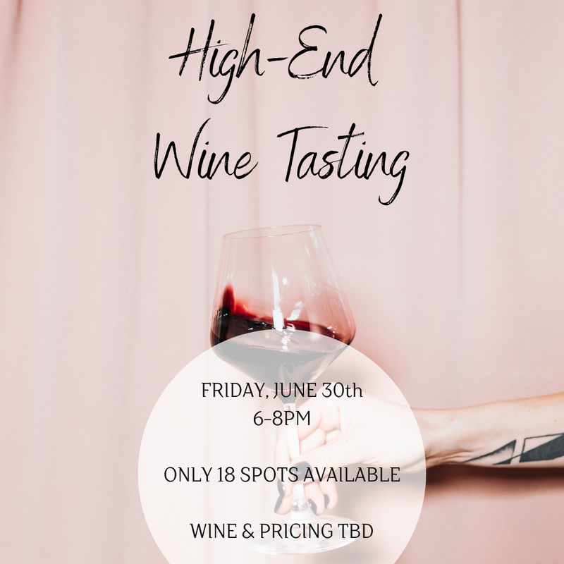 High-End Wine Tasting