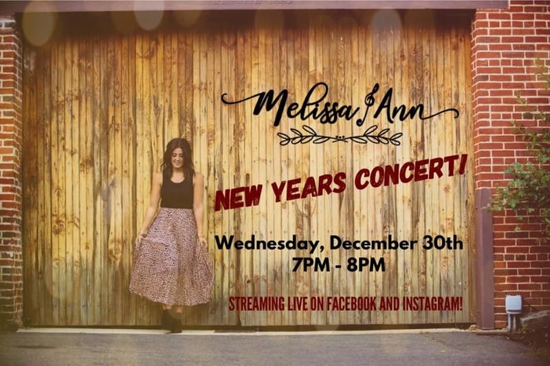 New Years Concert! - Streaming on Facebook and Instagram!